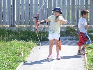 Tir a l arc enfant a Nice